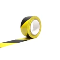 Coba Europe Yellow, Black Polyvinyl Chloride 33 m Hazard Tape 15 μm Thickness TP010702