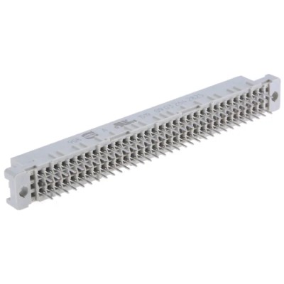HARTING DIN 41612 64 Way 2.54 mm Pitch Type C Through Hole 2 Row Female Straight Connector 09032642825