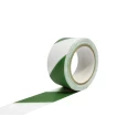 Coba Europe White Green Polyvinyl Chloride Hazard Tape 50mm x 33m 15μm Thickness TP130402