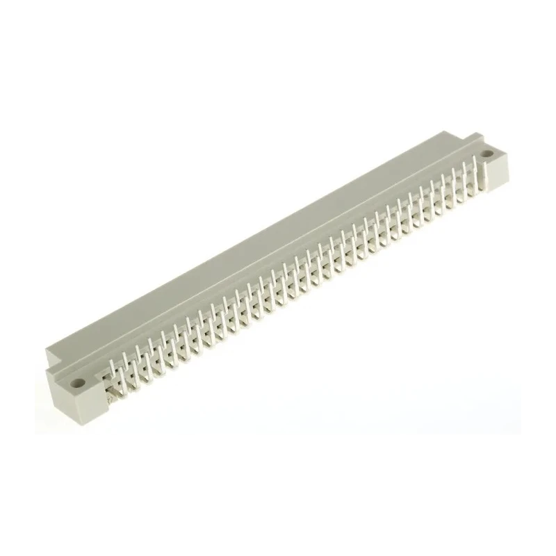 HARTING DIN 41612 64 Way 2.54 mm Pitch Type B Through Hole Solder Class C3 2 Row Male Right Angle Connector 09021647921