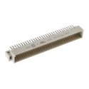 HARTING DIN 41612 64 Way 2.54 mm Pitch Type Through Hole, Type C/3 Solder Class C3 2 Row Male Right Angle 09031647921