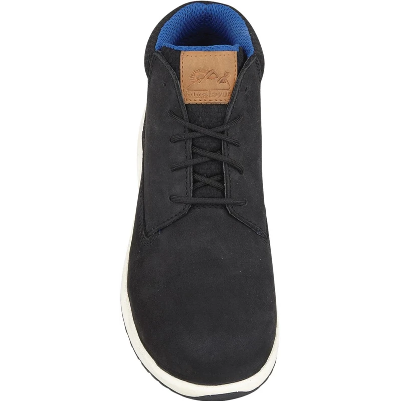 Himalayan Black Non-Metallic Toe Capped Unisex Safety Boots Size UK 13 EU 48 Composite Midsole Nubuck Upper EN ISO 4413BK130