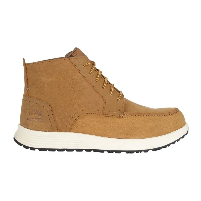 Himalayan Tan Nubuck Leather Non-Metallic Toe Capped Unisex Safety Boots EU 36, Composite Midsole, EN ISO 4412TN030