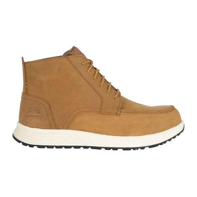 Himalayan Tan Nubuck Non-Metallic Toe Capped Unisex Safety Boots Size 7 EU 41 Composite Midsole EN ISO 20345:2011 4412TN070