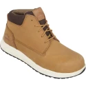 Himalayan Unisex Tan Nubuck Safety Boots with Non-Metallic Toe Cap, Composite Midsole, EN ISO 20345:2011 Certified 4412TN090