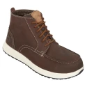 Himalayan Brown Nubuck Non-Metallic Toe Capped Unisex Safety Boots, Size EU 48 UK 13, Heat Resistant Composite 4415BR130