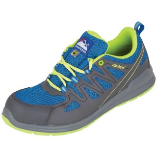 Himalayan Blue Non-Metallic Safety Trainer Lace Up, Unisex, UK 7 EU 41 4331NV070