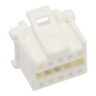 Molex MicroClasp Female Connector Housing 2 mm Pitch 10 Way 2 Row Straight 51353-1000