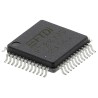 FTDI Chip USB Controller 5.25V, I2C, SPI, USB, UART, 3 V, 48-Pin LQFP FT2232D-REEL