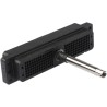 ITT Cannon DL 156 Way Straight Panel D-Sub Connector Male 1000V AC 5A Crimp Termination 110535-0000