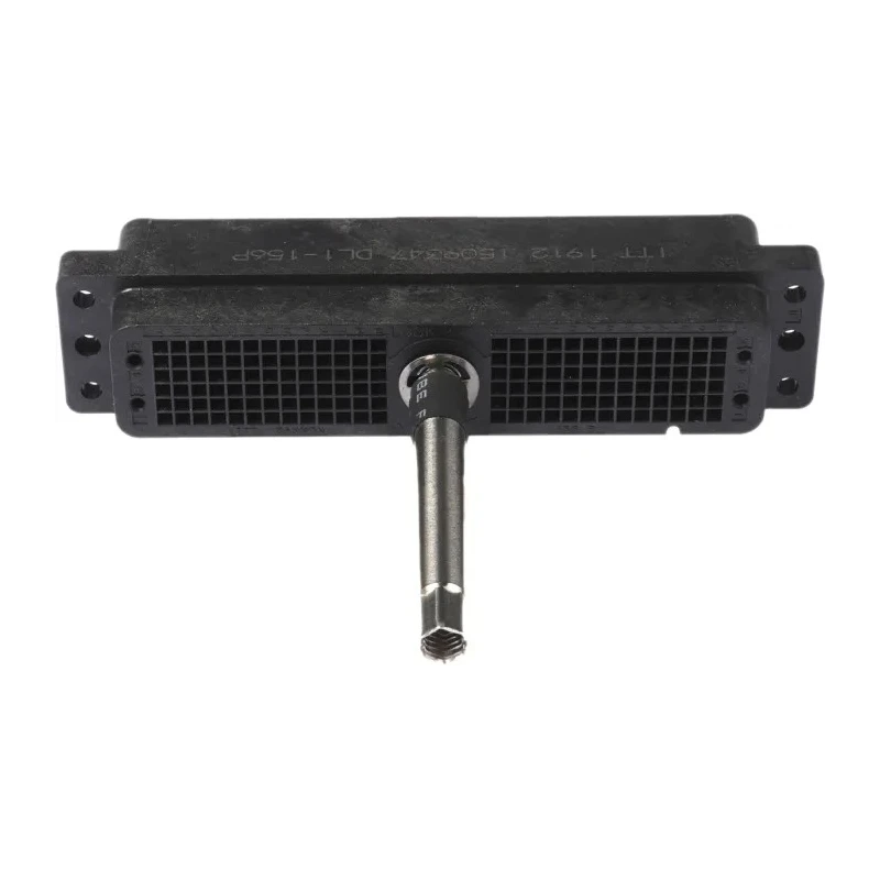 ITT Cannon DL 156 Way Straight Panel D-Sub Connector Male 1000V AC 5A Crimp Termination 110535-0000