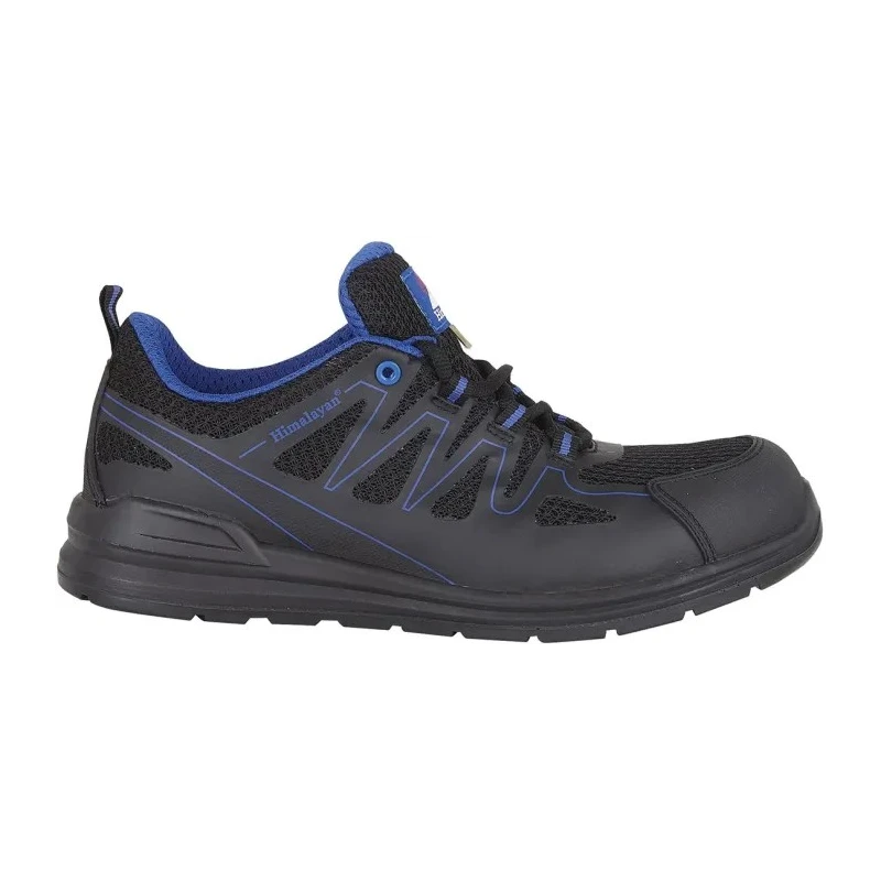 Himalayan 4333 Unisex Black Non-Metallic Safety Trainer Lace Up SRC Slip Resistant ESD Composite Midsole Mesh 2603BK080