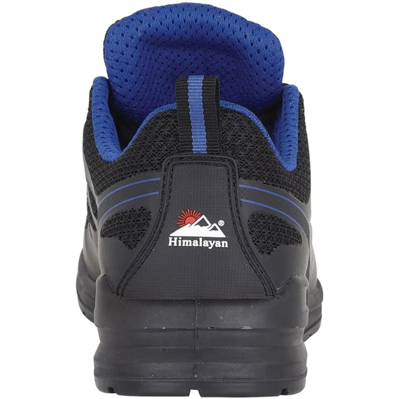 Himalayan 4333 Unisex Black Non-Metallic Safety Trainer, Lace Up, Size UK 9 EU 51, Composite Midsole, SRC Slip 2603BK090