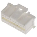 Molex MicroClasp Female Connector Housing 18 Way 2 Row Straight 2 mm Pitch Nylon Housing 51353-1800