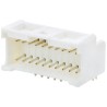 Molex MicroClasp Series Right Angle Through Hole PCB Header 18 Contacts 2 mm Pitch 2 Row Shrouded 55959-1830