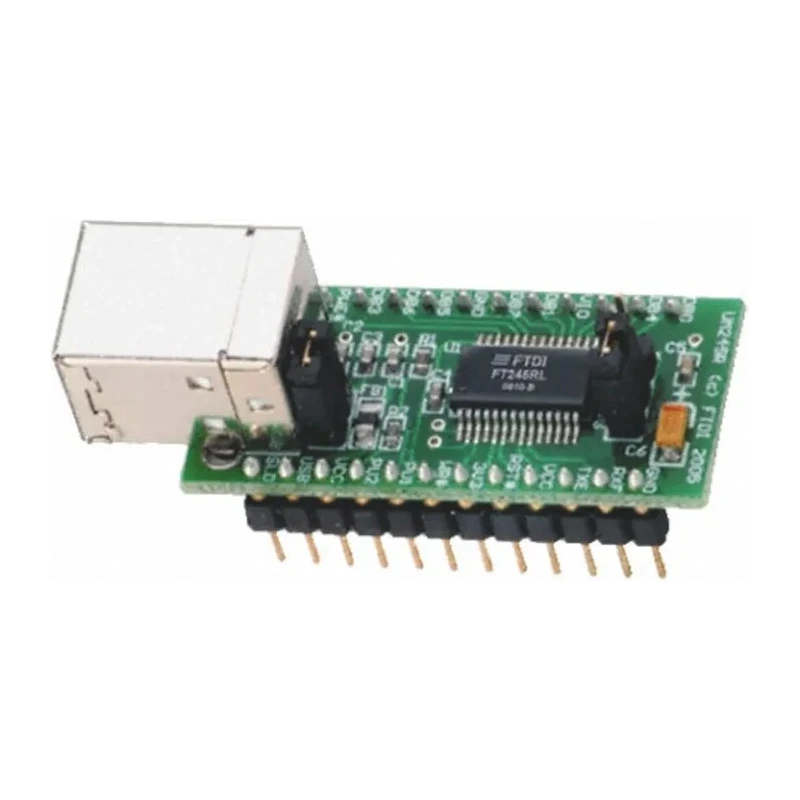FTDI Chip UM245R USB to Parallel FIFO Development Module for Standard 15.0mm 24 Pin DIP Socket UM245R