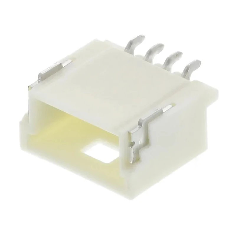 Molex Pico-Clasp Series Right Angle Surface PCB Header 4 Contact 1 mm Pitch 1 Row Shrouded 501568-0407