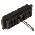 ITT Cannon DL 260 Way High Density Straight Panel Mount Male D-Sub Connector 1.2kV AC 5A 260 Contacts 111986-0014
