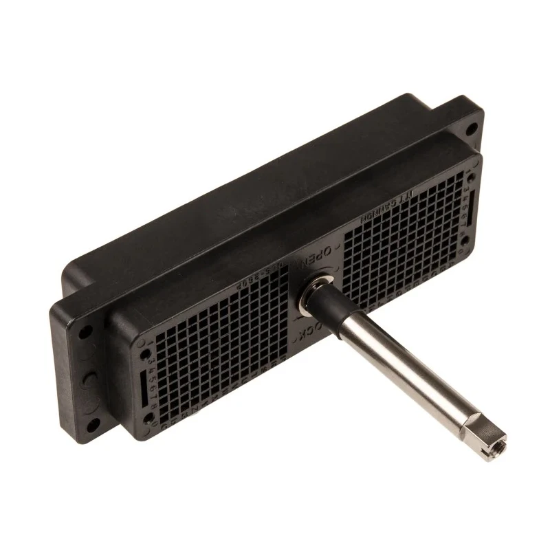 ITT Cannon DL 260 Way High Density Straight Panel Mount Male D-Sub Connector 1.2kV AC 5A 260 Contacts 111986-0014