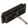 ITT Cannon DL 260 Way High Density Straight Panel Mount Male D-Sub Connector 1.2kV AC 5A 260 Contacts 111986-0014