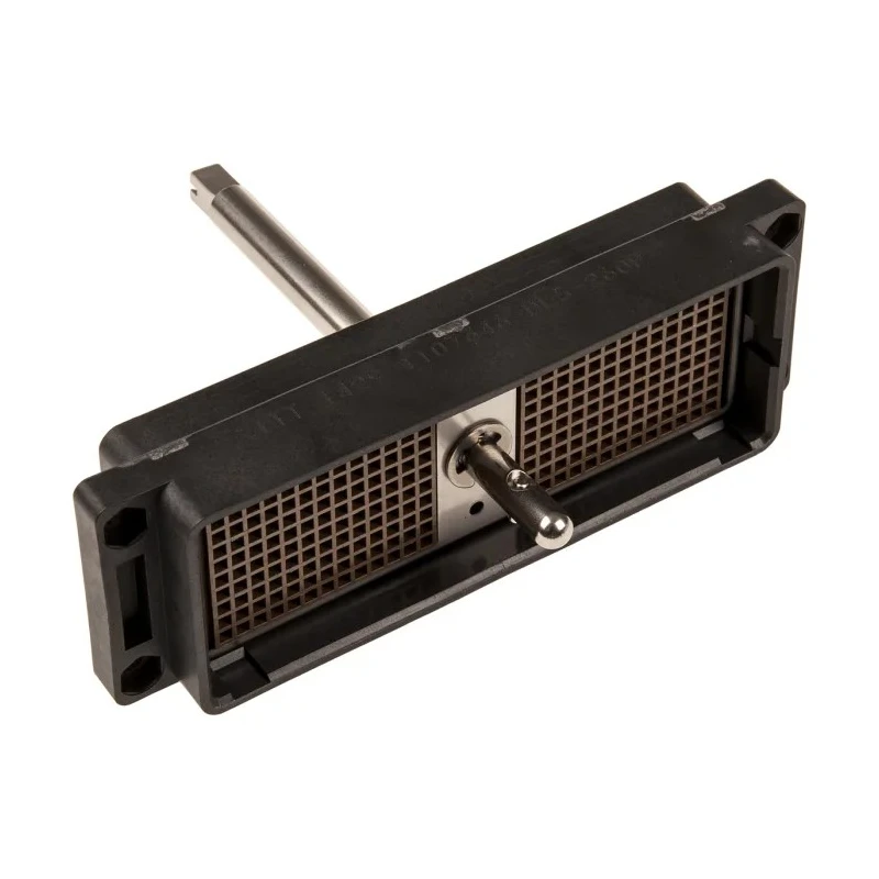 ITT Cannon DL 260 Way High Density Straight Panel Mount Male D-Sub Connector 1.2kV AC 5A 260 Contacts 111986-0014
