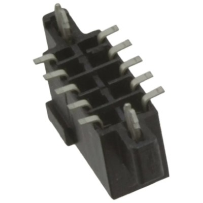 TE Connectivity AMPMODU System 50 Series Straight Surface PCB Socket, 10-Contact, 2 Row, 1.27 mm Pitch Solder 5-104652-1