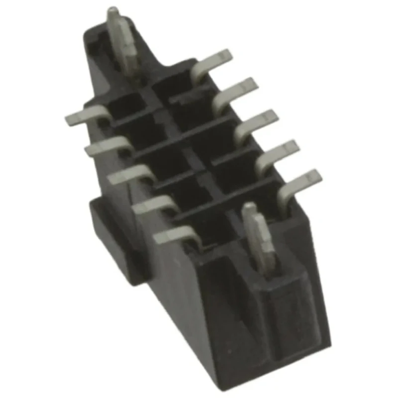 TE Connectivity AMPMODU System 50 Series Straight Surface PCB Socket, 10-Contact, 2 Row, 1.27 mm Pitch Solder 5-104652-1