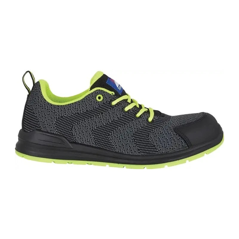 Himalayan Safety Trainer Unisex Black Non-Metallic Toe, Size UK 6.5 EU 40 4341BK065