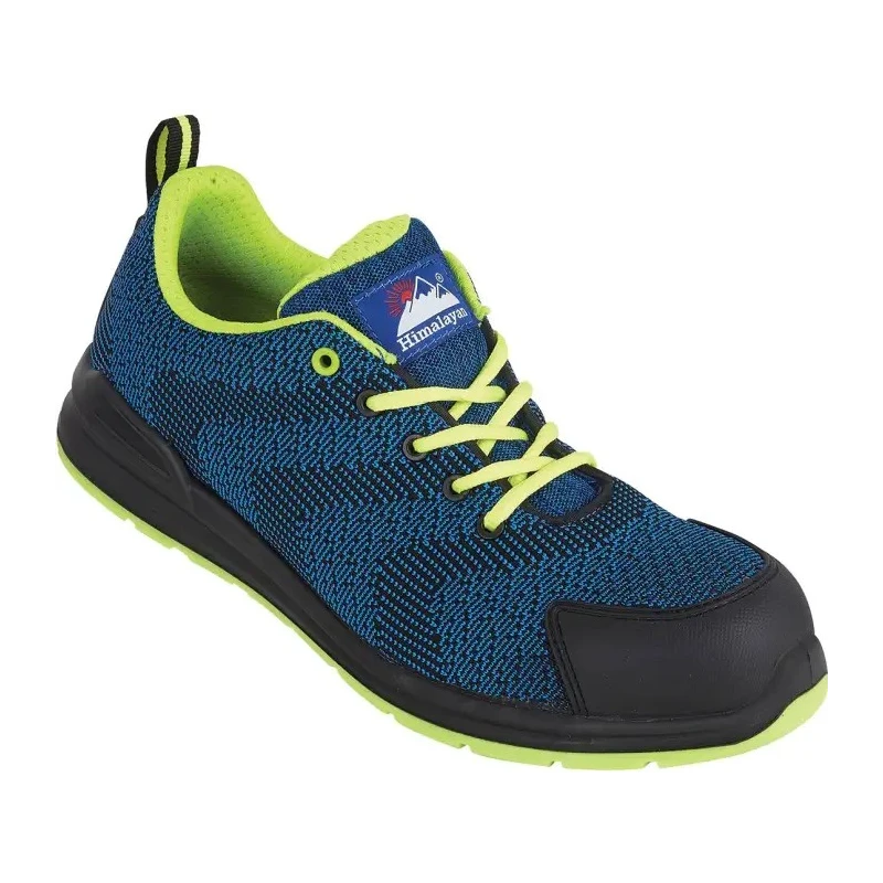 Himalayan Blue Non-Metallic Safety Trainer Unisex UK Size 16 EU Size 51 Flyknit Mesh Upper Composite Midsole 200 4340NV160