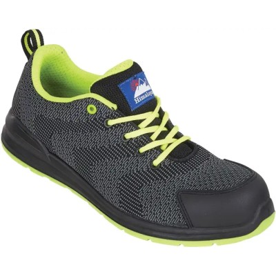 Himalayan Unisex Black Non-Metallic Safety Trainer Size UK 13, EU 48, Composite Midsole, Slip Resistant SRC 4341BK130
