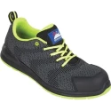 Himalayan Unisex Black Non-Metallic Safety Trainer UK 9 EU 43 Composite Midsole Slip Resistant Heat Resistant SRC 4341BK090