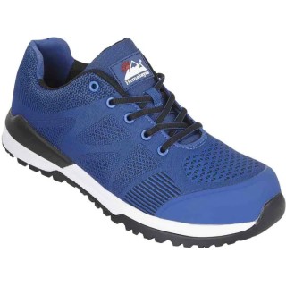 Himalayan Blue Non-Metallic Safety Trainer Lace Up Safety Footwear Unisex UK 3 EU 36 4310NV030