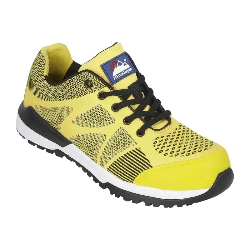 Himalayan Unisex Yellow Non-Metallic Safety Trainer UK 9 EU 43 Composite Midsole Heat Resistant SRC Slip Resistant 5400BK100