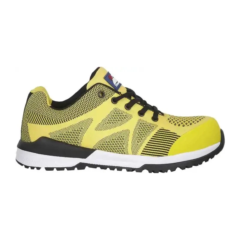 Himalayan Unisex Yellow Non-Metallic Safety Trainer Lace Up Heat Resistant Penetration Slip Resistant Composite 4211BK100