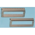 ITT Cannon Fibreglass Reinforced Thermoplastic Straight D-Sub Backshell 260 Way Strain Relief 248-4500-000
