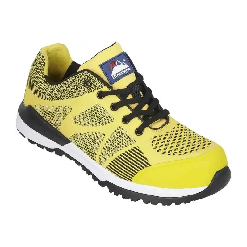 Himalayan Unisex Yellow Non-Metallic Safety Trainer Size UK 10.5 EU 45, Composite Midsole, Slip Resistant, Heat 4211BK090