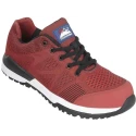 Himalayan Unisex Red Non-Metallic Safety Trainer Lace Up UK 4 EU 37 EN ISO 20345 SRC 4313RD040