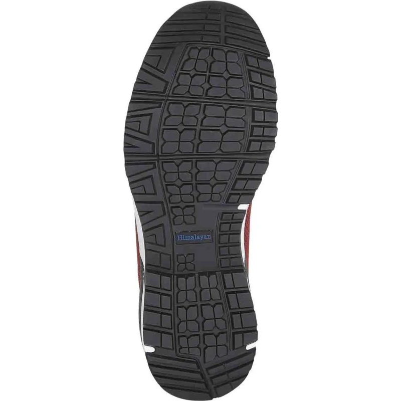 Himalayan Unisex Red Non-Metallic Safety Trainer Lace Up UK 4 EU 37 EN ISO 20345 SRC 4313RD040