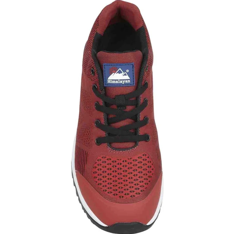 Himalayan Unisex Red Non-Metallic Safety Trainer Lace Up UK 4 EU 37 EN ISO 20345 SRC 4313RD040
