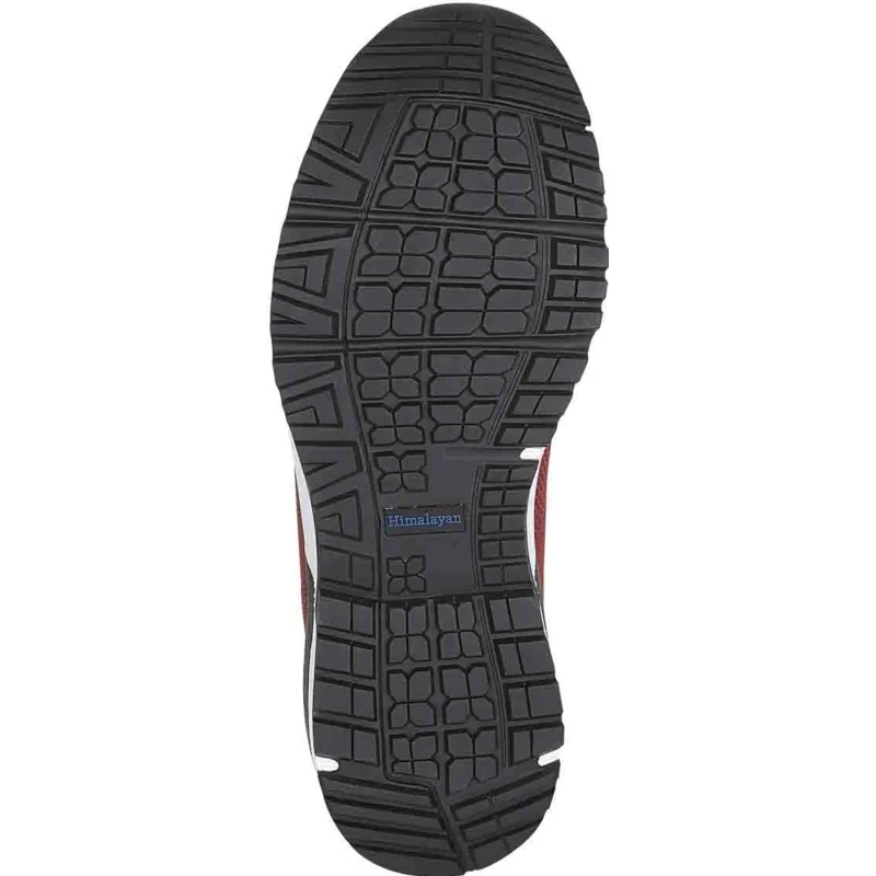 Himalayan Unisex Red Non-Metallic Safety Trainer Lace Up Slip Resistant Heat Resistant HRO SRC EN ISO 20345 2011 4313RD050