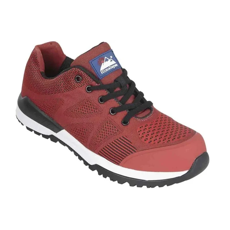 Himalayan Unisex Red Non-Metallic Safety Trainer Size UK 6.5 EU 40 with HRO Composite Midsole Heat Resistant 4313RD065