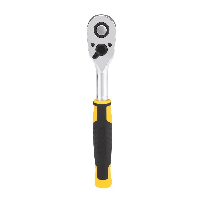 Stanley 3/8 in Chrome Finish Ratchet with Ratchet Handle STMT82664-0