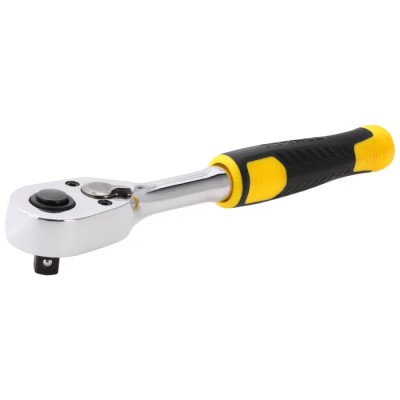 Stanley 1/4 in 72 Tooth Pear Head Ratchet with Bi-Material Handle STMT82663-0