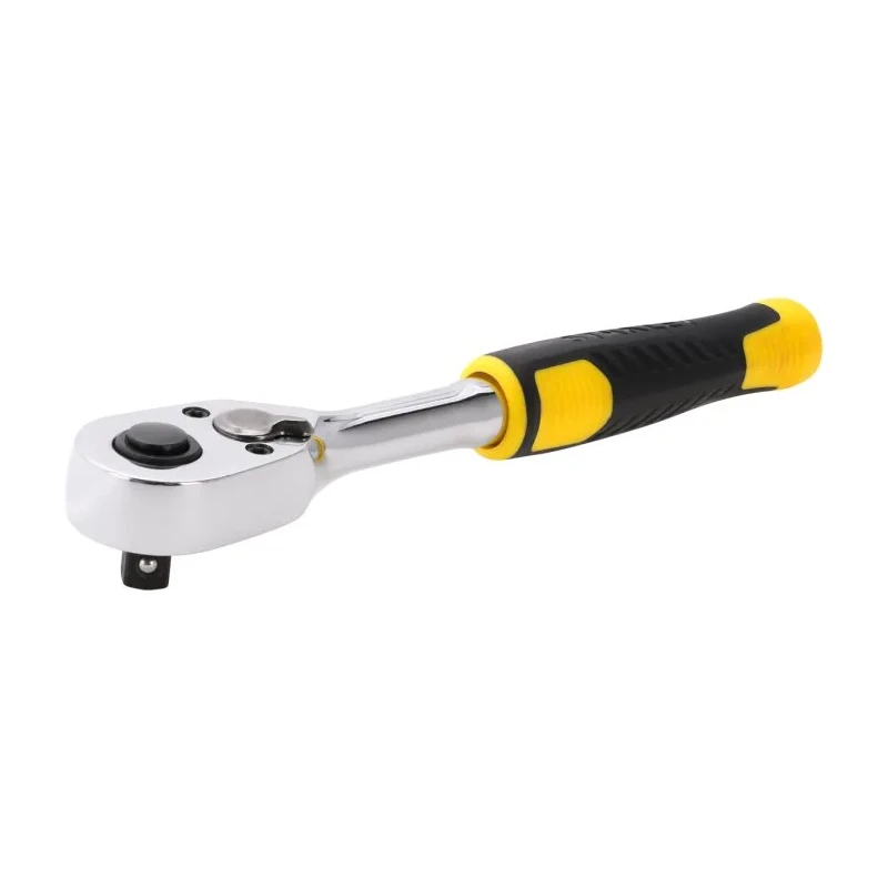 Stanley 1/4 in 72 Tooth Pear Head Ratchet with Bi-Material Handle STMT82663-0