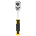 Stanley 1/4 in 72 Tooth Pear Head Ratchet with Bi-Material Handle STMT82663-0