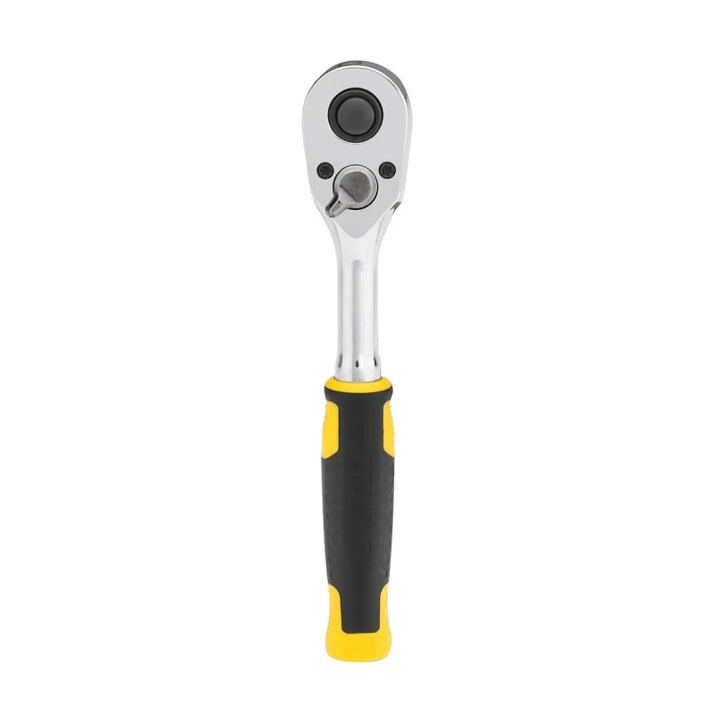 Stanley 1/4 in 72 Tooth Pear Head Ratchet with Bi-Material Handle STMT82663-0