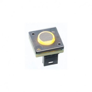 APEM PR Series Push Button Switch Panel Mount 14.5 mm Cutout SPST Red LED IP65 12 V dc PR00100L0R120