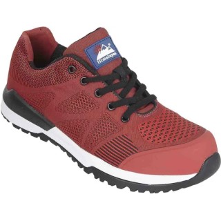 Himalayan Unisex Red Non-Metallic Composite Midsole Safety Trainer Lace Up UK 7 EU 41 4313RD070