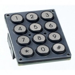 APEM IP65 12 Key Illuminated ABS Keypad 