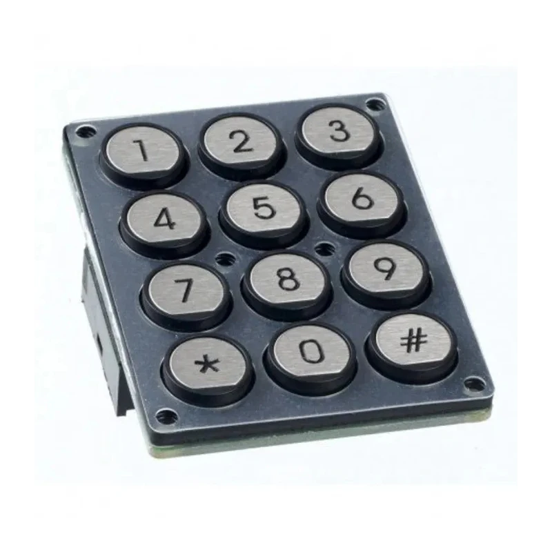 APEM IP65 12 Key Illuminated ABS Keypad 